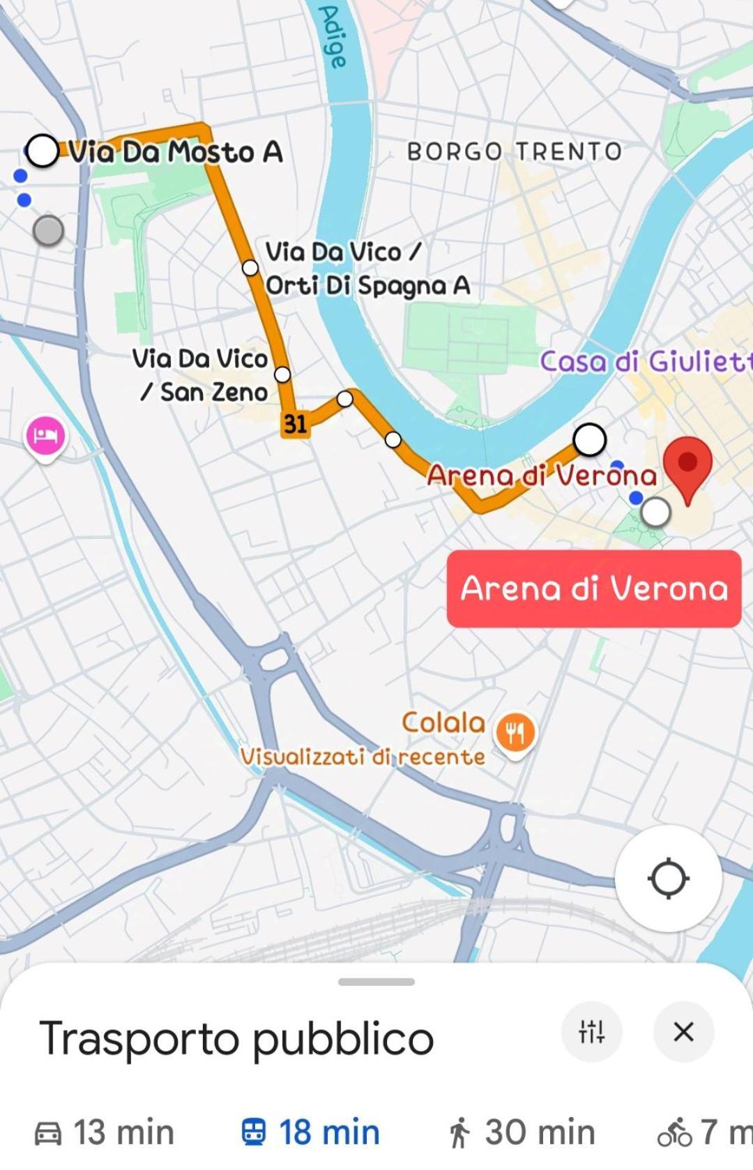Marco Polo Apartment Verona Exteriör bild